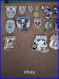 Walt Disneyland and Disney World Security Trading Pins