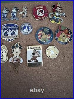 Walt Disneyland and Disney World Security Trading Pins