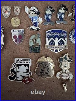 Walt Disneyland and Disney World Security Trading Pins