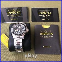 Watch Invicta Men's Disney Mickey Mouse Automatic Stainless Steel Black Dial