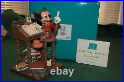Wdcc Mickey's Christmas Carol Mickey Mouse As Bob Cratchit Earnest Employee