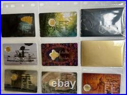 Wessex Mint 9-Card Lot Disney Mickey Mouse, 1/1000 fine gold Liberia Niue