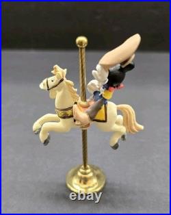 Willitts Disney Mickey & Minnie Mouse Carousel Horse Figurines 4 #63059 #63058
