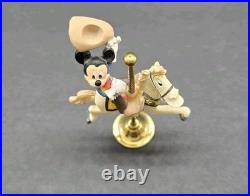 Willitts Disney Mickey & Minnie Mouse Carousel Horse Figurines 4 #63059 #63058