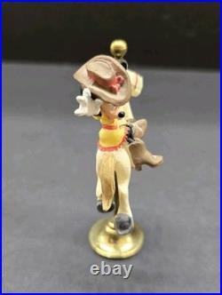 Willitts Disney Mickey & Minnie Mouse Carousel Horse Figurines 4 #63059 #63058