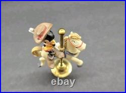 Willitts Disney Mickey & Minnie Mouse Carousel Horse Figurines 4 #63059 #63058