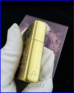 Zippo Mickey Mouse Double Sided Brass Edition with Original Box